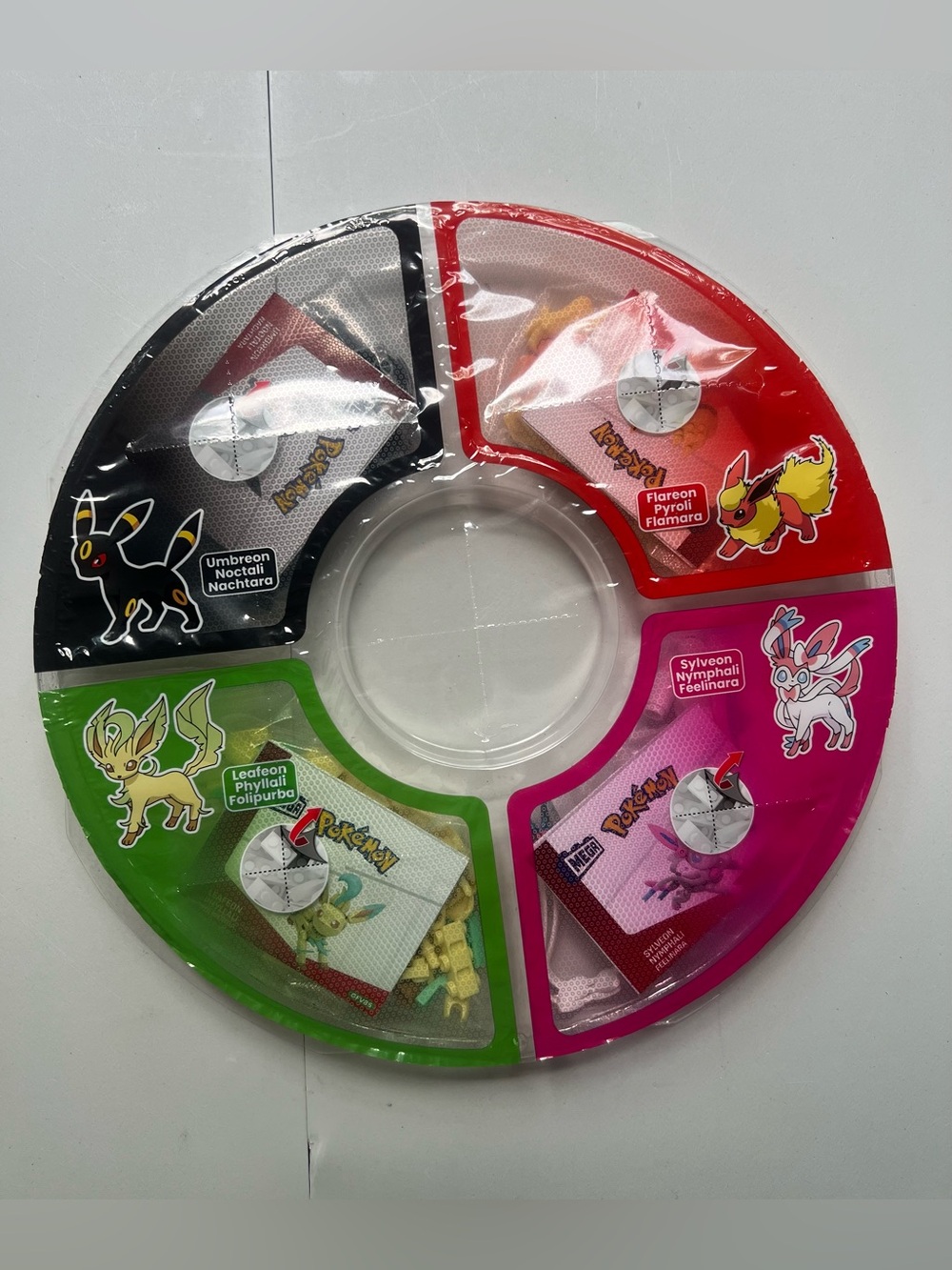 MEGA Pokemon Eevee Evolution
Construction Set with character figures.
